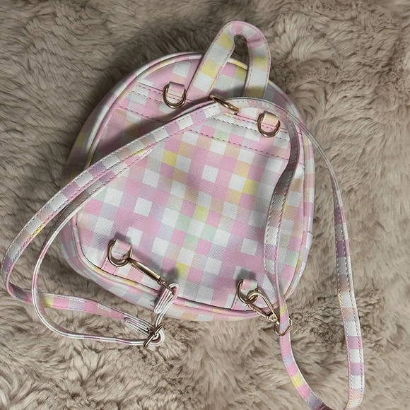 UNDER ONE SKY pink mini backpack - Picture 2 of 13